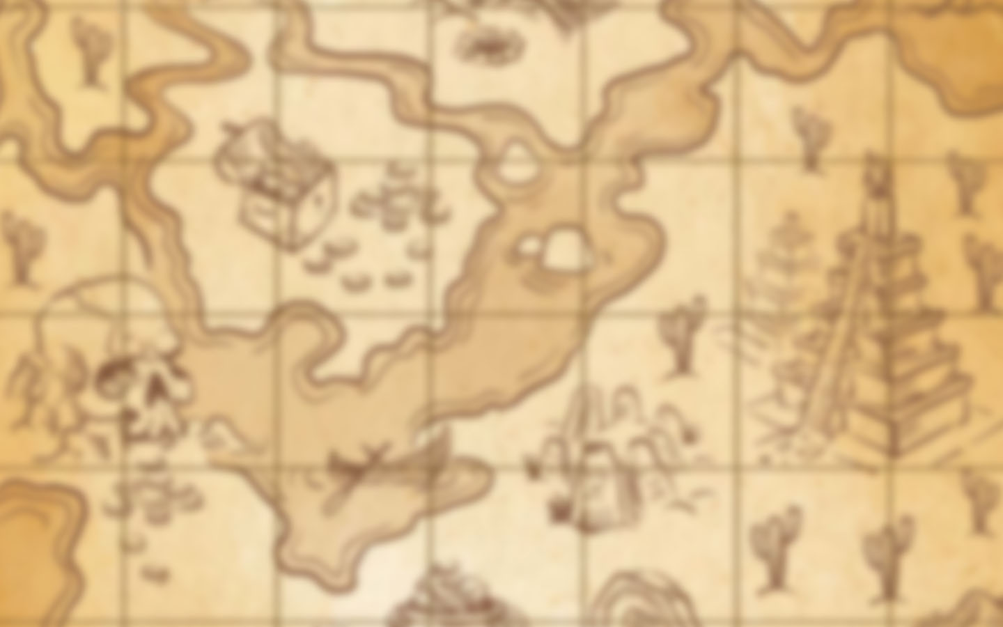 Gonzo Treasure Map